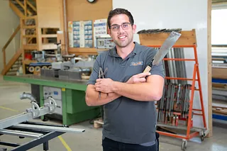 Mirco Delissen, Tischlermeister